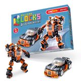 Đồ Chơi DUKA: Đồ Chơi Ghép Hình – Xe Đua Biến Hình - DK 81024