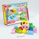 Đồ Chơi DUKA: Ghép Hình 4 Mùa - Mùa Xuân - 24 Chi Tiết - DK81074