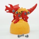 Đồ Chơi DUKA: Tự Lắp Ráp Khủng Long - Quả Trứng Khủng Long Bạo Chúa T- REX - DK81089