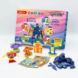 Đồ Chơi DUKA: Chữ Số Biến Hình - ROBOT ĐẶC NHIỆM (DK81224)
