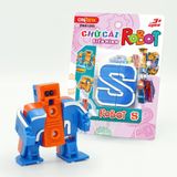 Đồ Chơi DUKA: Chữ cÁI Biến Hình - ROBOT S (DK81245)
