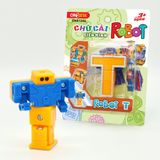 Đồ Chơi DUKA: Chữ Cái Biến Hình - ROBOT T (DK81246)