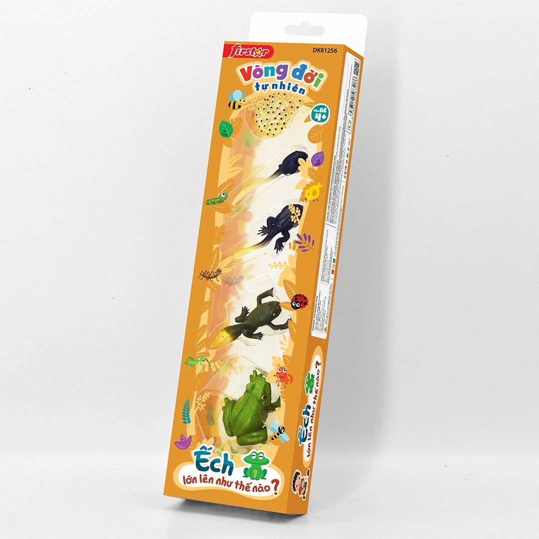 Đồ Chơi DUKA: Vòng Đời Tự Nhiên - Ếch Lớn Lên Như Thế Nào? - DK81256
