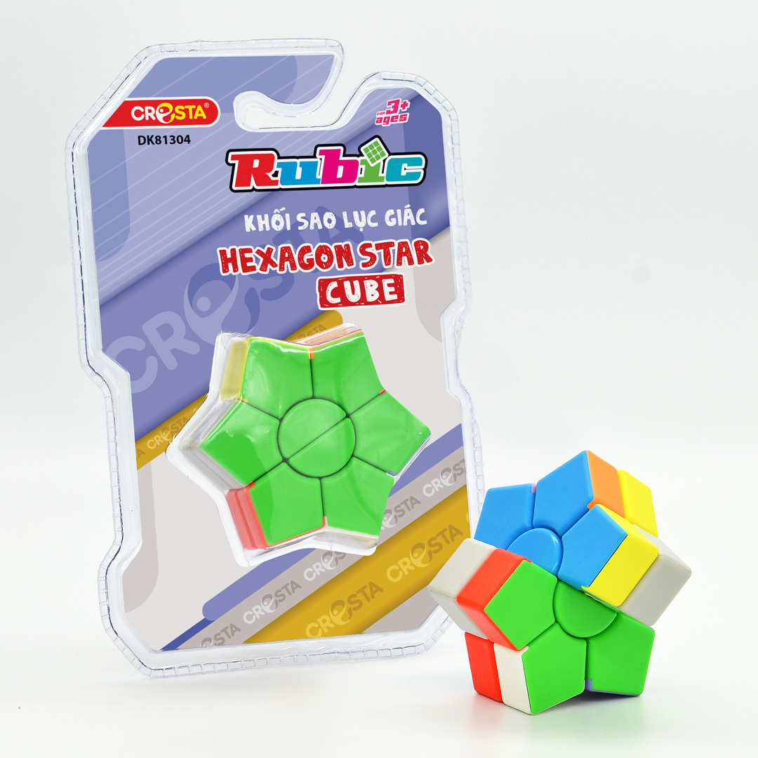 Đồ Chơi DUKA: Rubic Khối Sao Lục Giác - DK81304