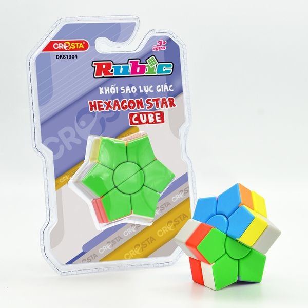 Đồ Chơi DUKA: Rubic Khối Sao Lục Giác - DK81304