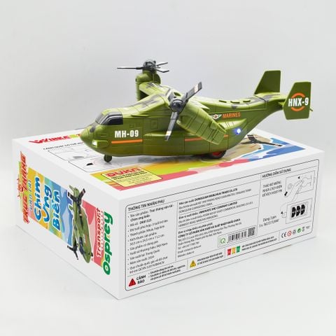  Đồ Chơi DUKA: Trực Thăng Vận Tải - Chim Ưng Biển DK81325 