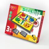 Đồ Chơi DUKA: Bộ Cờ 3 Trong 1 - Siêu Nhân Trí Tuệ DK81340