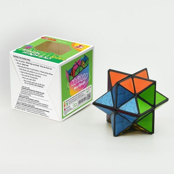 Đồ Chơi DUKA: Khối Hộp Ma Thuật - Hòa Sắc Hình Sao DK81349