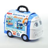 Đồ Chơi DUKA: Đồ Chơi Xe Khám Bệnh Lưu Động Bác Sĩ Nhí (Màu Xanh) - DK81356