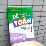 Combo 2 Cuốn: Bài Tập Trắc Nghiệm Và Đề Tự Kiểm Tra Toán 1 (TB)  + Tuyển Chọn Đề Ôn Luyện Và Tự Kiểm Tra Toán Lớp 1 (TB)