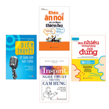 Sách: Combo Nghệ Thuật Truyền Cảm Hứng Trước Đám Đông (Khéo Ăn Nói Sẽ Có Được Thiên Hạ + Diễn Thuyết Dễ Dàng Hơn Bạn Tưởng + Nói Nhiều Không Bằng Nói Đúng + Nghệ Thuật Truyền Cảm Hứng)