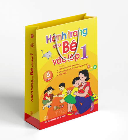  Sách: Hành Trang Cho Bé Vào Lớp Một - Túi 6 Cuốn 