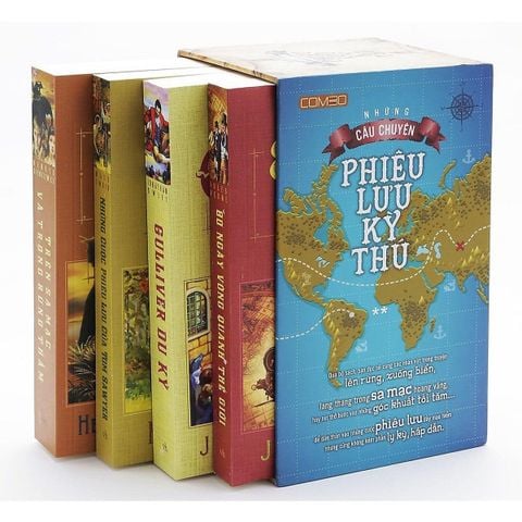  Sách: Hộp Phiêu Lưu Kì Thú - Tập 2 (4 Cuốn) 