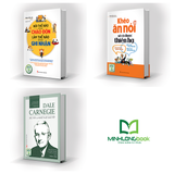 Combo Sách Bản Đặc Biệt Nghệ Thuật Giao Tiếp Ứng Xử (Dale Carnegie - Bậc Thầy Nghệ Thuật Giao Tiếp + Khéo Ăn Nói Sẽ Có Được Thiên Hạ (Tái Bản) + Nói Thế Nào Để Được Chào Đón, Làm Thế Nào Để Được Ghi Nhận)