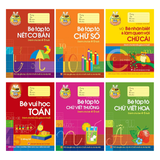 Sách: Chuẩn Bị Cho Bé Vào Lớp Một - Dành Cho Bé 4 Đến 5 Tuổi - Túi 6 Cuốn