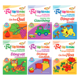 Sách: Bé Tập Tô Màu Và Nhận Biết Thế Giới Xung Quanh - Túi 6 Cuốn