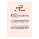 Sách: Không Gia Đình Nào Hoàn Hảo