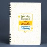 Sổ Tay: Mọi Việc Cuối Cùng Sẽ Ổn, Nếu Chưa Ổn Thì Chưa Phải Là Cuối Cùng