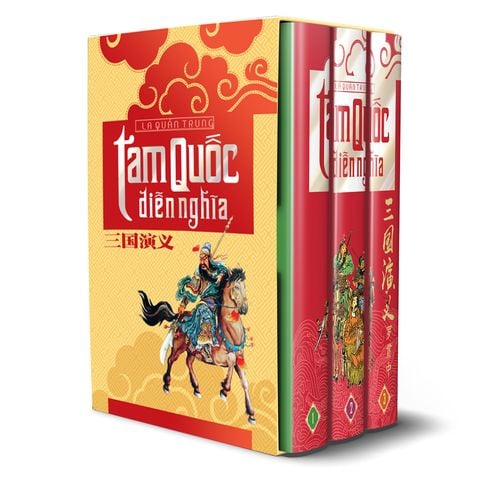  Bookset: Tam quốc diễn nghĩa ( 3 Tập/ bộ) TB 