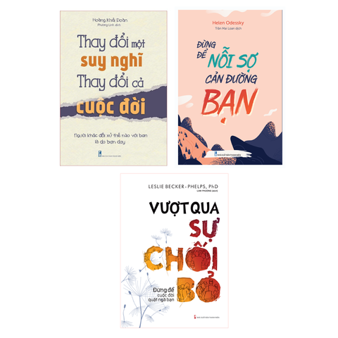  Sách: Combo Giải Phóng Bản Thân (3 Cuốn) 