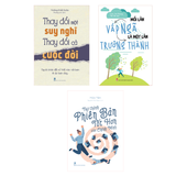 Sách: Combo 3 Cuốn Thay Đổi Một Suy Nghĩ + Mỗi Lần Vấp Ngã + Trở Thành Phiên Bản Tốt Hơn