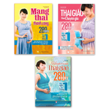 Sách: Combo 3 Cuốn Mang Thai Thành Công + Hành Trình Thai Giáo + Thai Giáo Theo Chuyên Gia (TB)