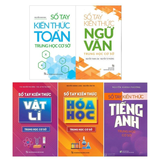 Sách: Combo 5 Cuốn Sổ Tay Kiến Thức Trung Học Cơ Sở