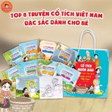 Sách: Cổ Tích Muôn Màu - Vui Đọc Truyện, Khéo Tay Tô - Truyện Cổ Tích Việt Nam (Túi 8 Cuốn)