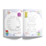 Sách: Tập Tô Màu Nhà Trẻ - Túi 8 Cuốn