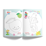 Sách: Tập Tô Màu Nhà Trẻ - Túi 8 Cuốn