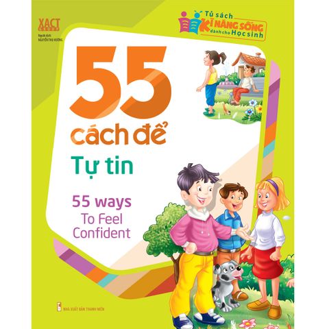  Sách: 55 Cách Để Tự Tin (TB) 