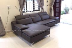 Ghế sofa góc da