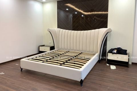 Giường ngủ bọc nỉ GN-024