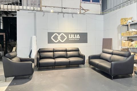 Bộ  ghế sofa bọc da chống xước - Nova