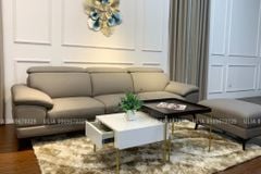 Sofa văng bọc da CALIA