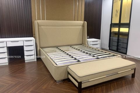 Giường ngủ bọc da GD-023