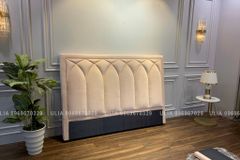 Giường ngủ bọc nỉ mã VN-028