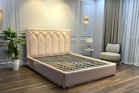 Giường ngủ bọc nỉ mã VN-028