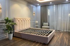 Giường ngủ bọc nỉ mã VN-028