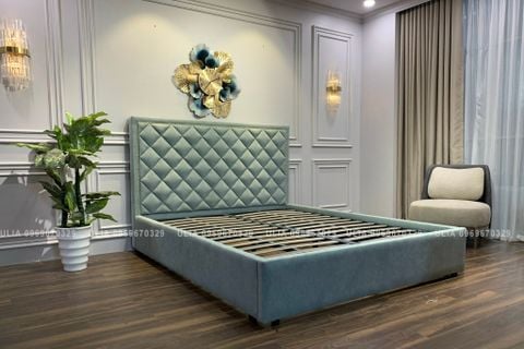 Giường ngủ bọc da hạng sang mã VN-027