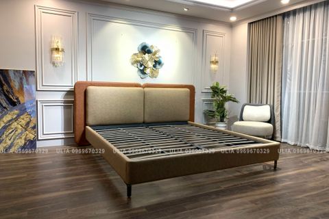 Giường ngủ bọc da hạng sang