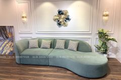 Sofa cong nỉ bỉ