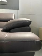 Sofa góc L  bọc da mã BM24