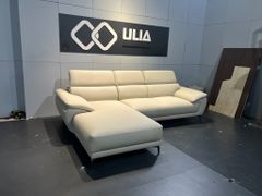 Sofa góc L màu ghi sáng