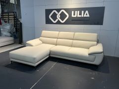 Sofa góc L màu ghi sáng
