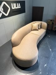 Sofa cong Cindy bọc da