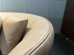 Sofa cong Cindy bọc da