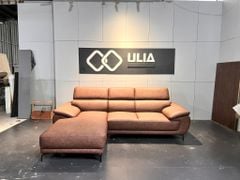 Sofa góc L bọc da Ý - Perry