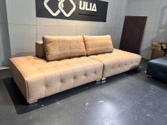 Ghế sofa Minotti  bọc da cho căn hộ chung cư