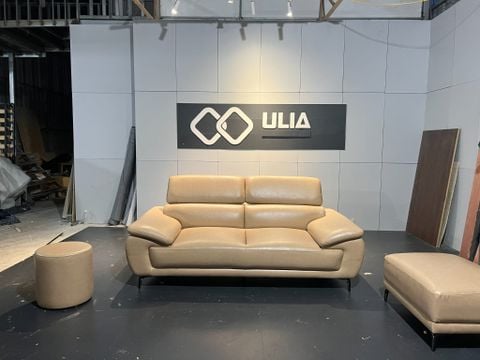 Ghế sofa bọc da kích thước 2,2m